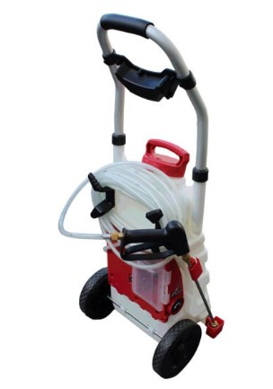 PULVERISATEUR SAMOURAI ELECTRIQUE 30L SUR CHARIOT – Image 2